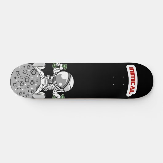 Inimische ruimteboten persoonlijk skateboard (Horizontaal)
