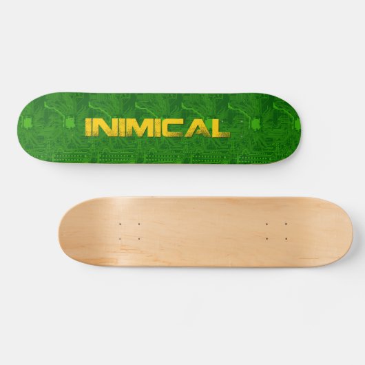 Inimische schakelkaart persoonlijk skateboard (Horizontaal)