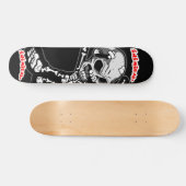 Inimische schedel Skeletspier Persoonlijk Skateboard (Horizontaal)