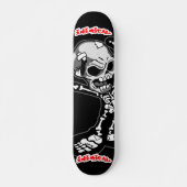 Inimische schedel Skeletspier Persoonlijk Skateboard (Voorkant)