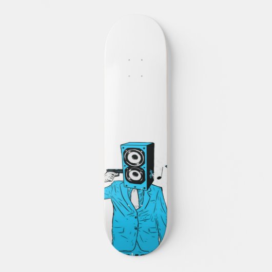 Inimische sub Woofer Persoonlijk Skateboard (Voorkant)