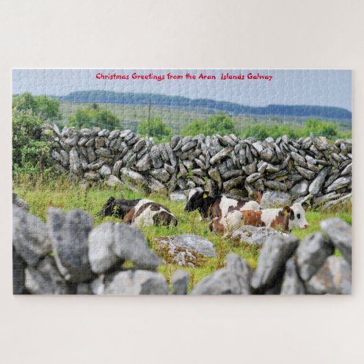 Inisheer Aran Eilanden Galway Ierland. Legpuzzel (Horizontaal)