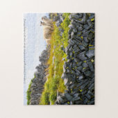 Inisheer Aran Eilanden Galway Ierland. Legpuzzel (Verticaal)