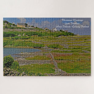Inisheer Aran-eilanden Galway Ierland.  Legpuzzel