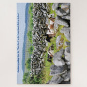 Inisheer Aran Eilanden Galway Ierland. Legpuzzel (Verticaal)