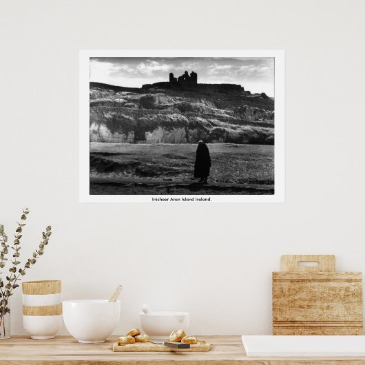 Inisheer Aran Island Ierland Poster (Keuken)