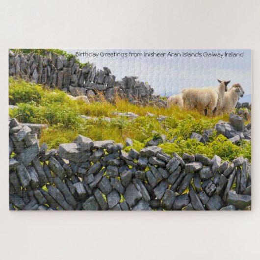 Inisheer Aran Islands Galway Ireland Jigzaag Puzzl Legpuzzel (Horizontaal)