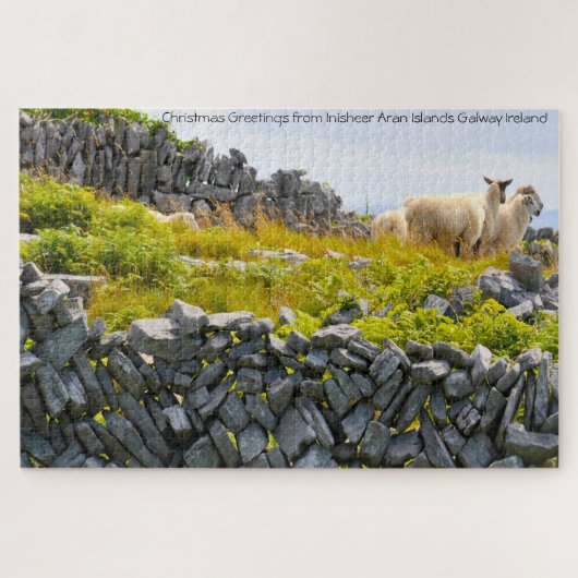Inisheer Aran Islands Galway Ireland Jigzaag Puzzl Legpuzzel (Horizontaal)