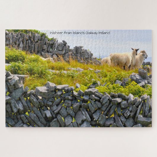 Inisheer Aran Islands Galway Ireland Jigzaag Puzzl Legpuzzel (Horizontaal)