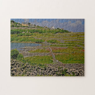 Inisheer Araneilanden Galway Ierland. Legpuzzel