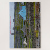 Inisheer Stenen Muren Galway Ierland. Legpuzzel (Verticaal)