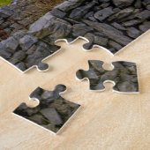 Inisheer stenen muren Galway Ierland. Legpuzzel (Zijkant)