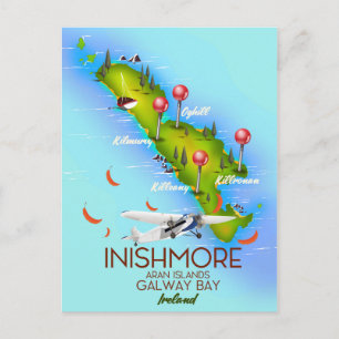 Inishmore Aran Islands Galway Bay Ierland Briefkaart