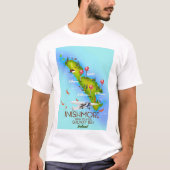 Inishmore Aran Islands Galway Bay Ierland T-shirt (Voorkant)