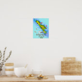 Inishmore Aran Islands Galway Bay Ireland Notitieb Poster (Keuken)