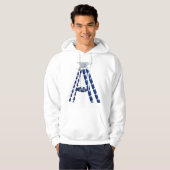 Initiaal A Hoodie (Voorkant volledig)