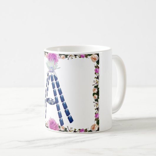 Initiaal A Koffiemok (Voorkant rechts)