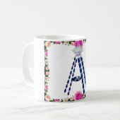 Initiaal A Koffiemok (Voorkant links)