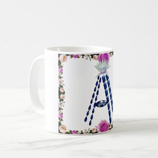 Initiaal A Koffiemok (Voorkant links)