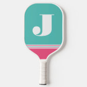 Initiaal Aqua Pickleball Paddle (Achterkant)