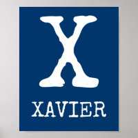 Initiaal Art Print, Tractors, Trucks, Ducks, Bucks