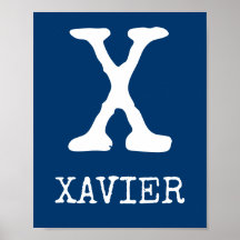 Initiaal Art Print, Tractors, Trucks, Ducks, Bucks