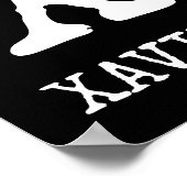 Initiaal Art Print, Tractors, Trucks, Ducks, Bucks Poster (Hoek)