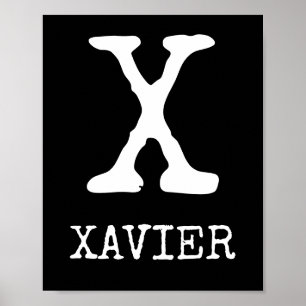 Initiaal Art Print, Tractors, Trucks, Ducks, Bucks Poster