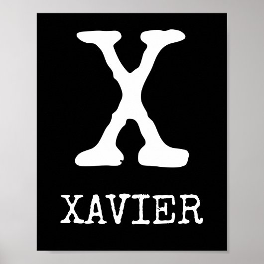 Initiaal Art Print, Tractors, Trucks, Ducks, Bucks Poster (Voorkant)