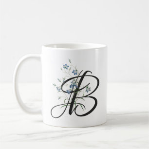 Initiaal B, Mok blauwe gordels koffie