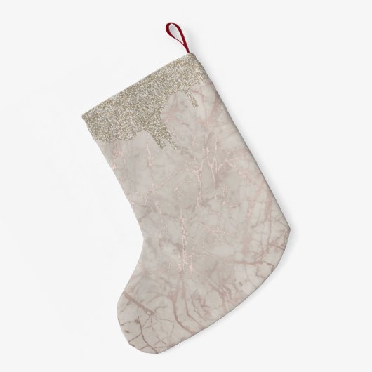 Initiaal Blush kerststop Kleine Kerstsok (Achterkant (Hangend))