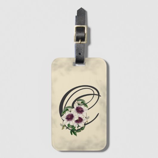Initiaal C, Bagagelabel Clematis (Voorkant (verticaal))