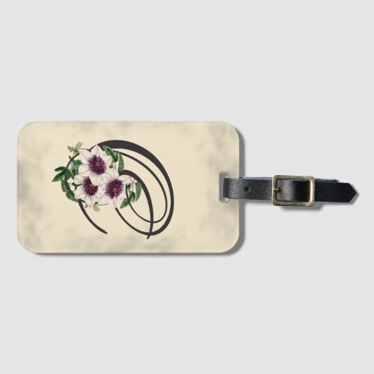 Initiaal C,  Bagagelabel Clematis (Voorkant (horizontaal))