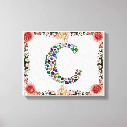 INITIAAL C CANVAS AFDRUK (Voorkant)