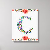 INITIAAL C CANVAS AFDRUK (Voorkant)