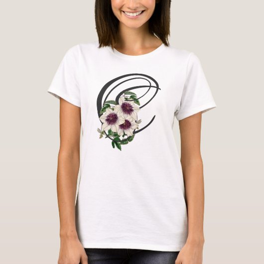 Initiaal C,  Clematis T-Shirt (Voorkant)