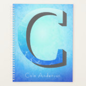Initiaal C en monogram Planner (Voorkant)