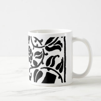Initiaal C Monogram. Floral Name Gepersonaliseerd Koffiemok