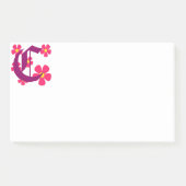 Initiaal C Monogram Opmerkingen Post-it® Notes (Voorkant)