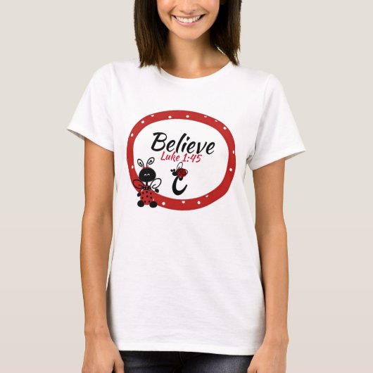 Initiaal C / Scripture - VrouwenHanes Nano T-Shirt (Voorkant)