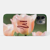 Initiaal cadeau Fotografie rozen Roze Case-Mate iPhone Case (Achterkant (horizontaal))
