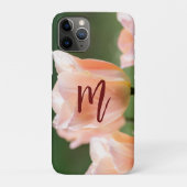 Initiaal  cadeau Fotografie rozen Roze Case-Mate iPhone Case (Achterkant)