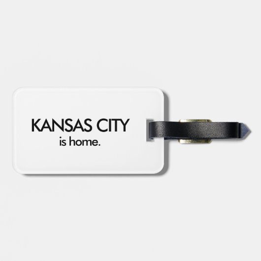 Initiaal & City is het Bagagelabel van het Huis (Achterkant horizontaal)