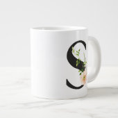 Initiaal Cup met de letter S en de bloemen Grote Koffiekop (Voorkant rechts)