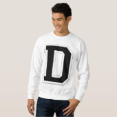 Initiaal D Black Sweatshirt uitspugen (Voorkant volledig)