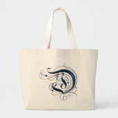 Initiaal D Grote Tote Bag (Voorkant)