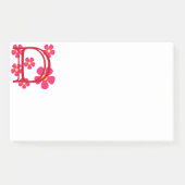 Initiaal D Monogram Opmerkingen Post-it® Notes (Voorkant)