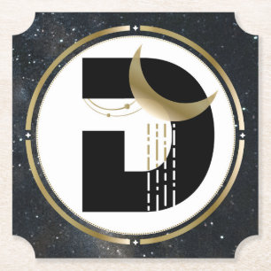 Initiaal D Moon en Stars Paper Onderzetter