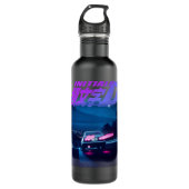 Initiaal D Neon AE86 Klassieke Waterfles (Voorkant)