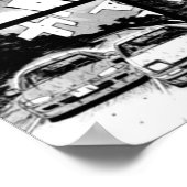 Initiaal D Racing Manga Wall Design Versie 2 Poster (Hoek)